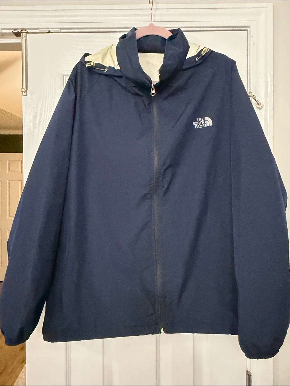 Vintage y2k The North Face men’s  Blue & Light Gray Waterproof Jacket y2k vintag